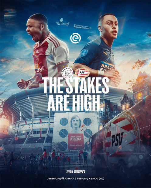 Live broadcast of a UEFA Champions League football match